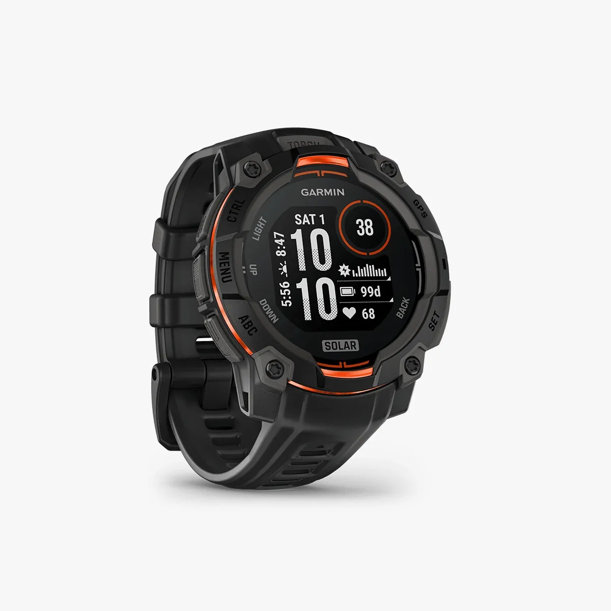 GARMIN - Reloj Garmin Instinct 3 Solar Negro