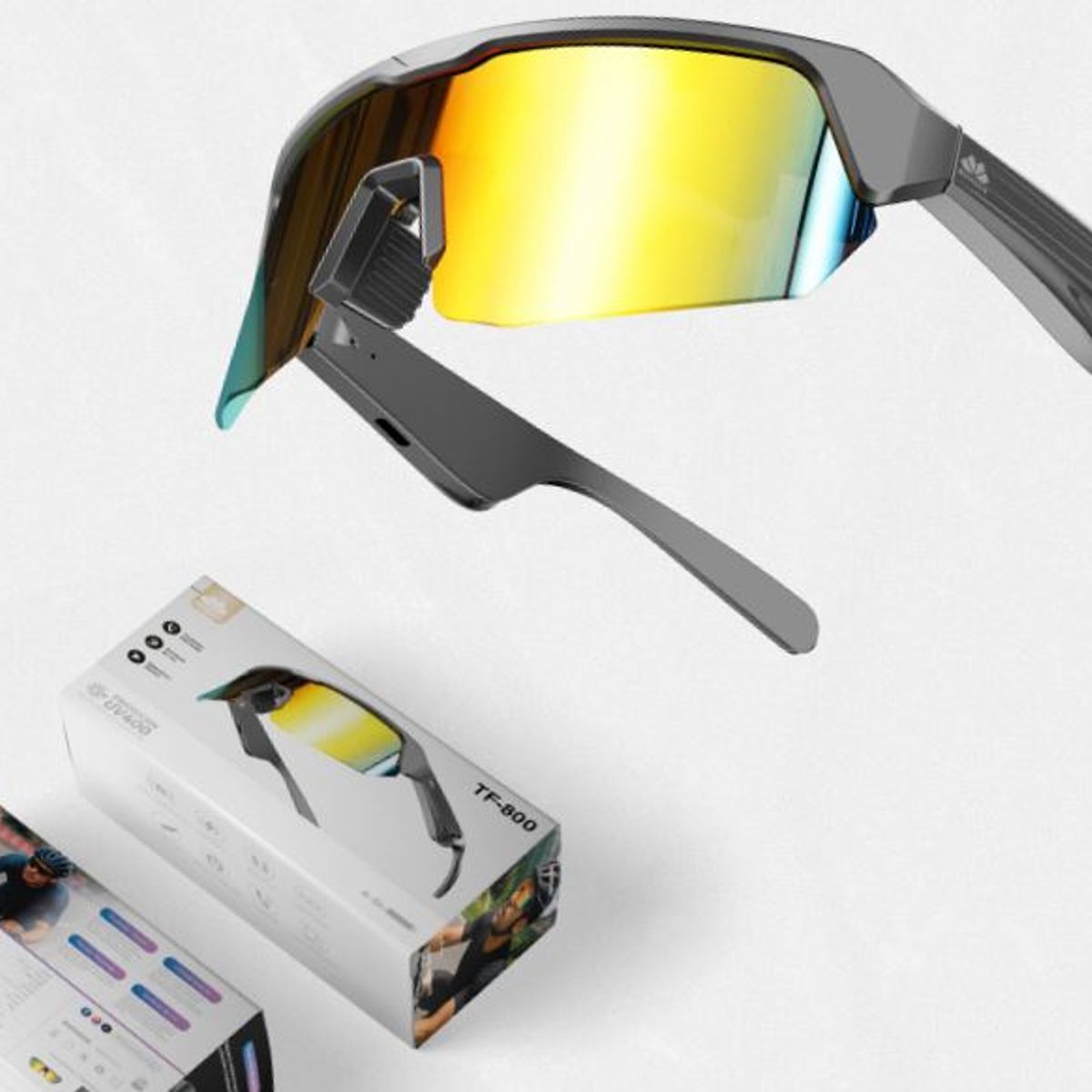 MOVISUN - Gafas inteligentes Bluetooth Movisun TF-800