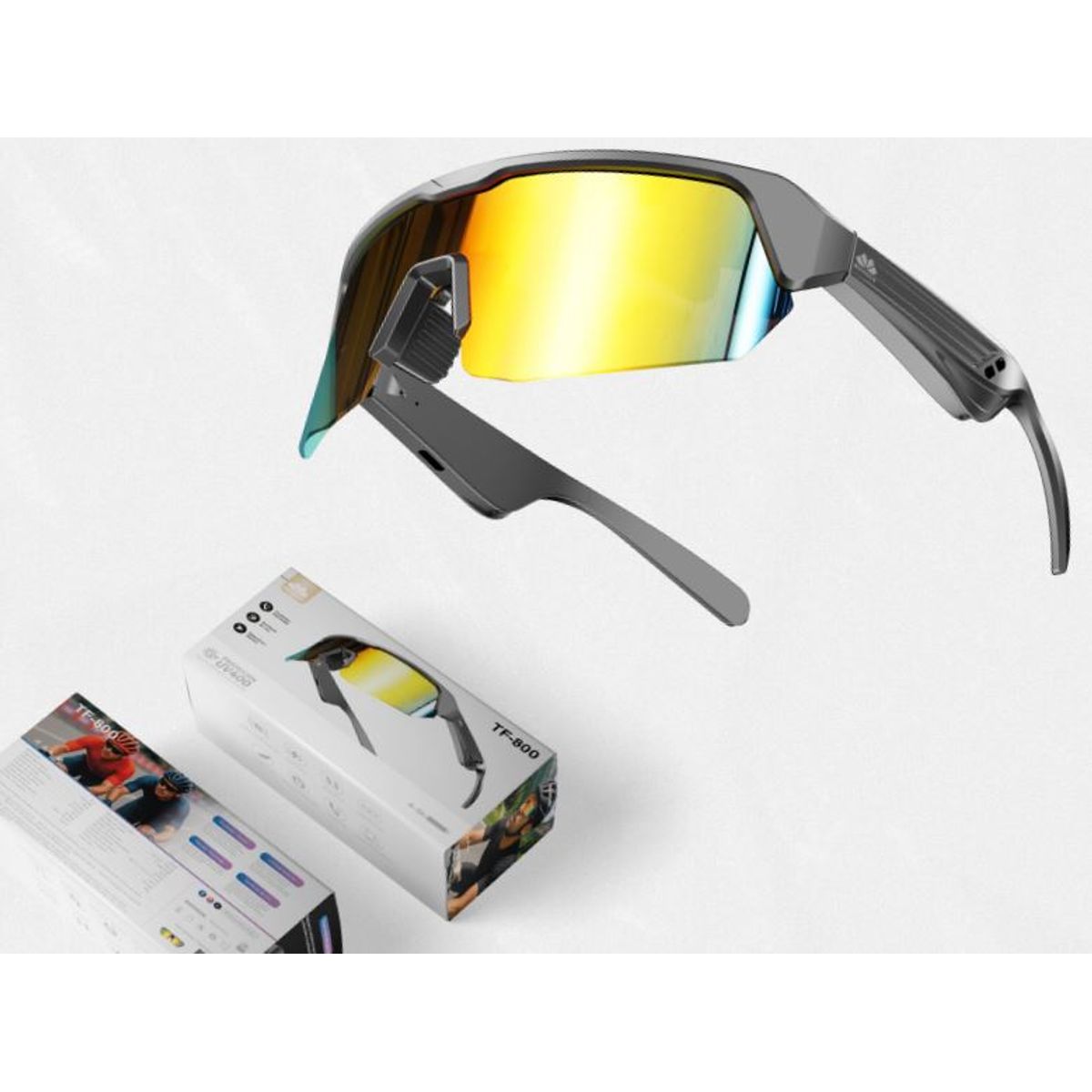 MOVISUN - Gafas inteligentes Bluetooth Movisun TF-800