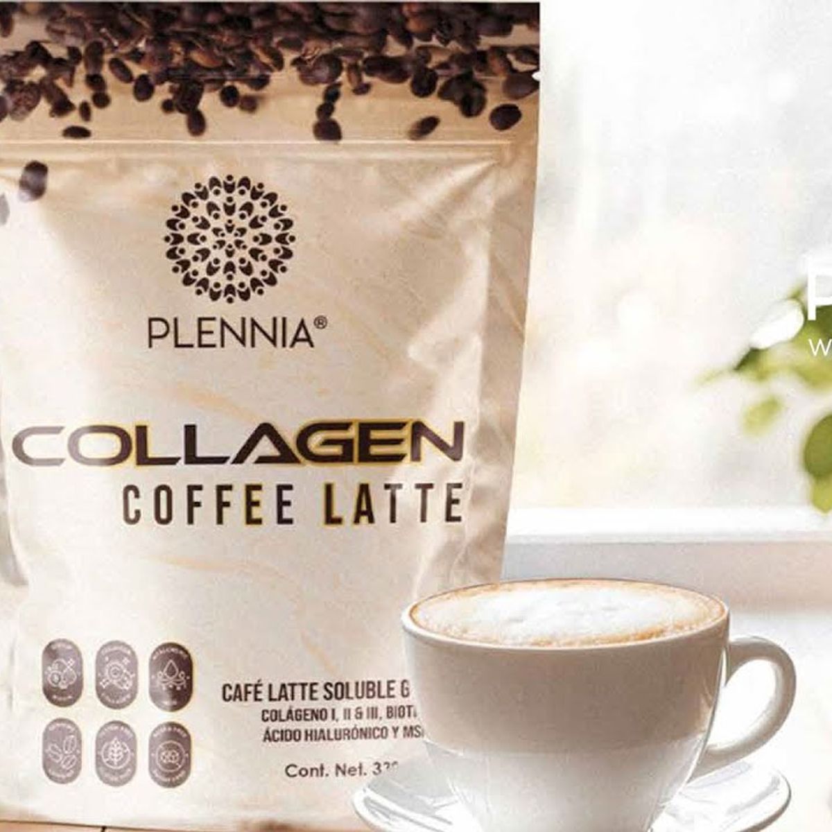 PLENITUD - Café con Colágeno para la Salud de la Piel y Articulaciones