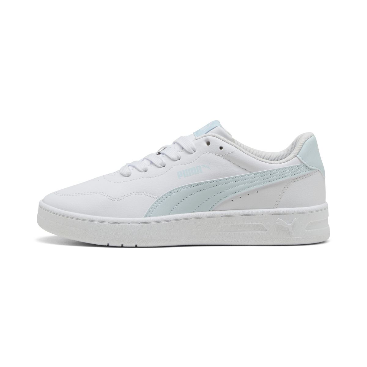 PUMA - Tenis Puma Original Court Lally Blanco con Azul Mujer