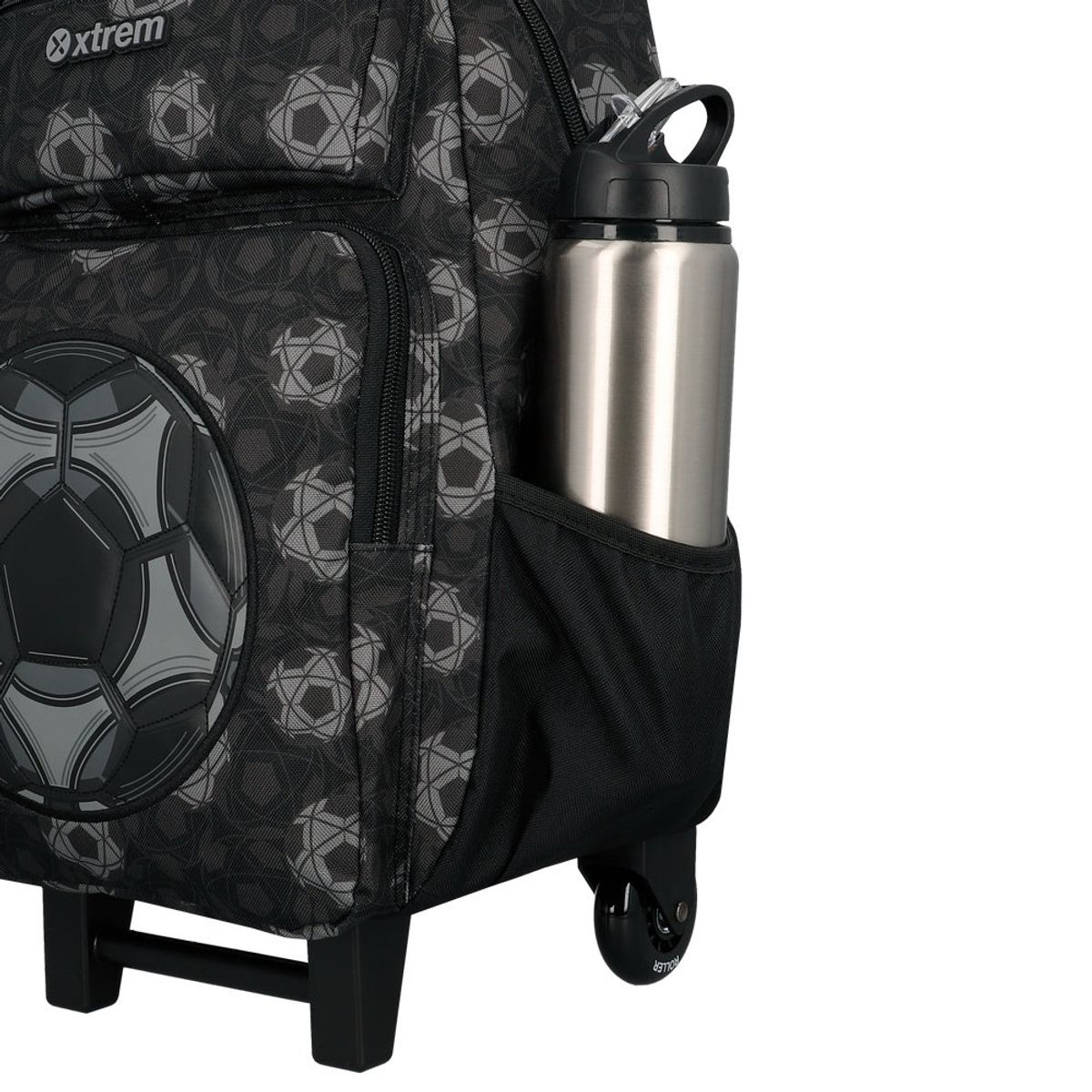 SAMSONITE - Set Xtrem Morral Con Ruedas + Cartuchera + Lonchera Runpack Negro