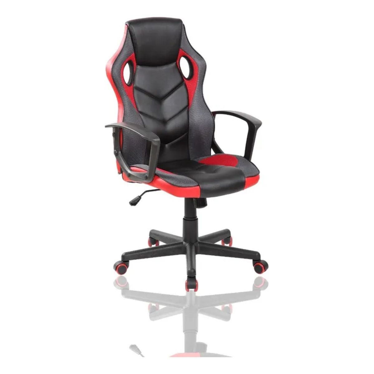 ERGONOMUS - Silla De Oficina Gamer Gerencial Giratoria Color Rojo