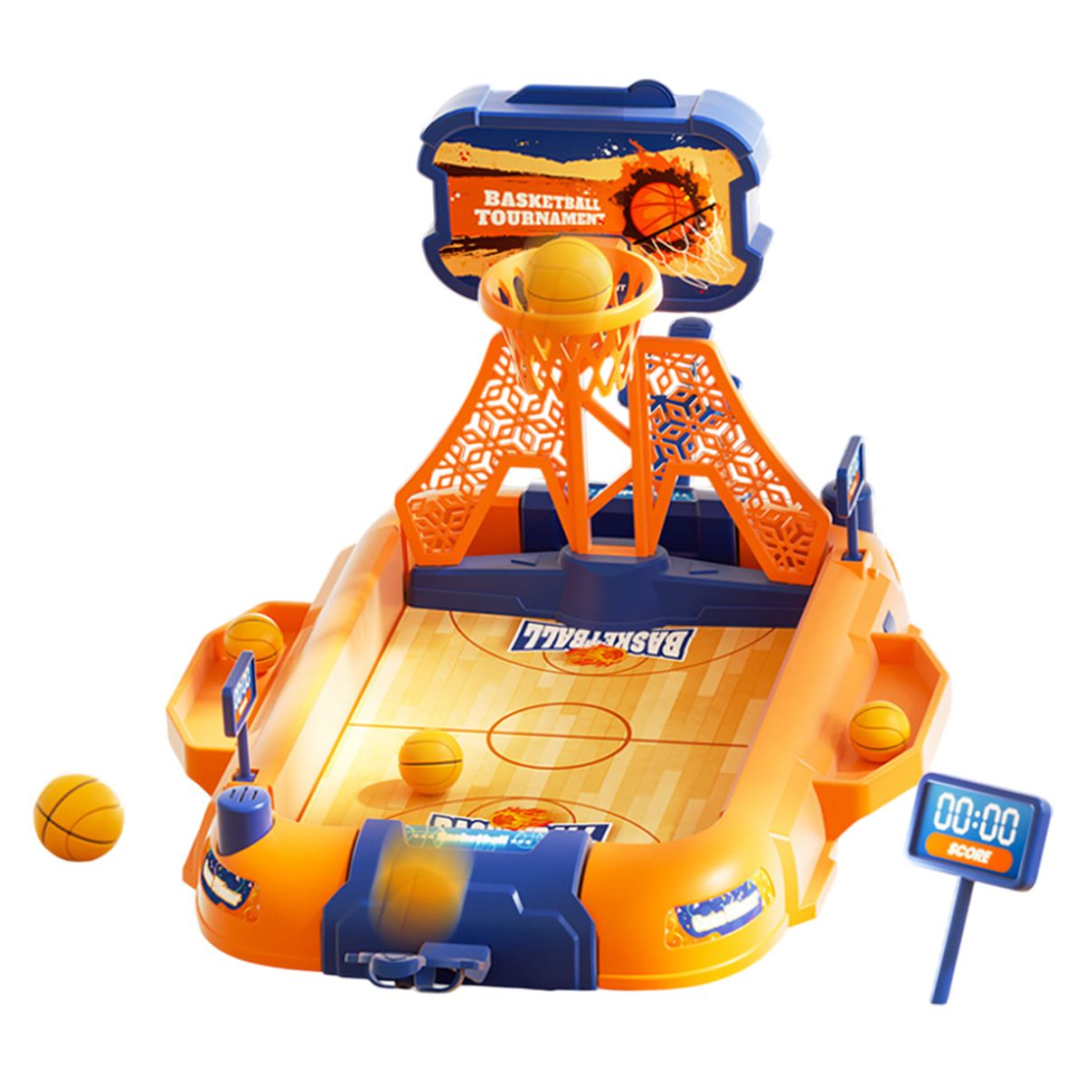 GENERICO - Futbolin Interactivo Mini Juego Basquetbol Mesa Juguete