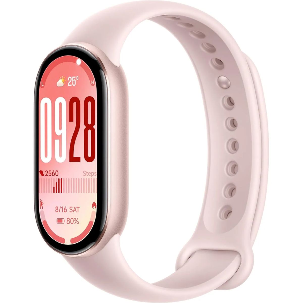 XIAOMI - SmartBand Xiaomi Smart Band 10 Rosado 1.7 pulgada
