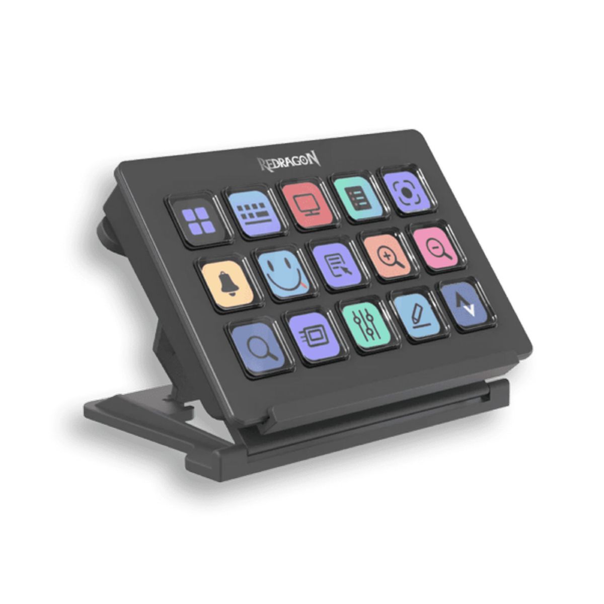 REDRAGON - Panel De Control Redragon SS550 STREAMCRAFT con Pantalla LCD y 15 Comandos