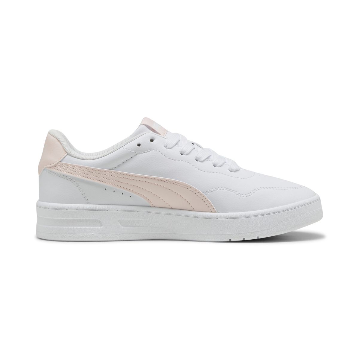 PUMA - Tenis Puma Original Court Lally Blanco con Rosa Mujer