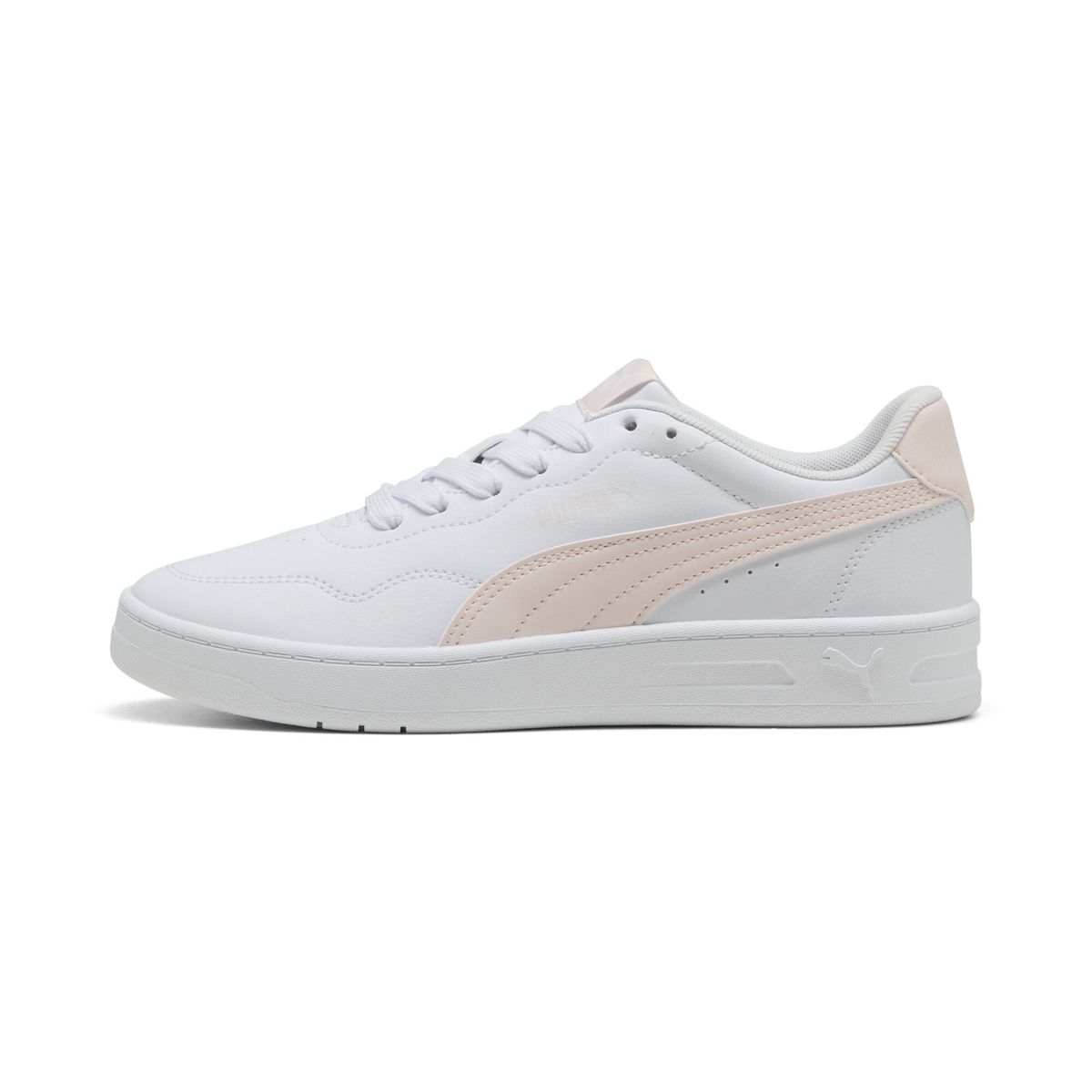 PUMA - Tenis Puma Original Court Lally Blanco con Rosa Mujer