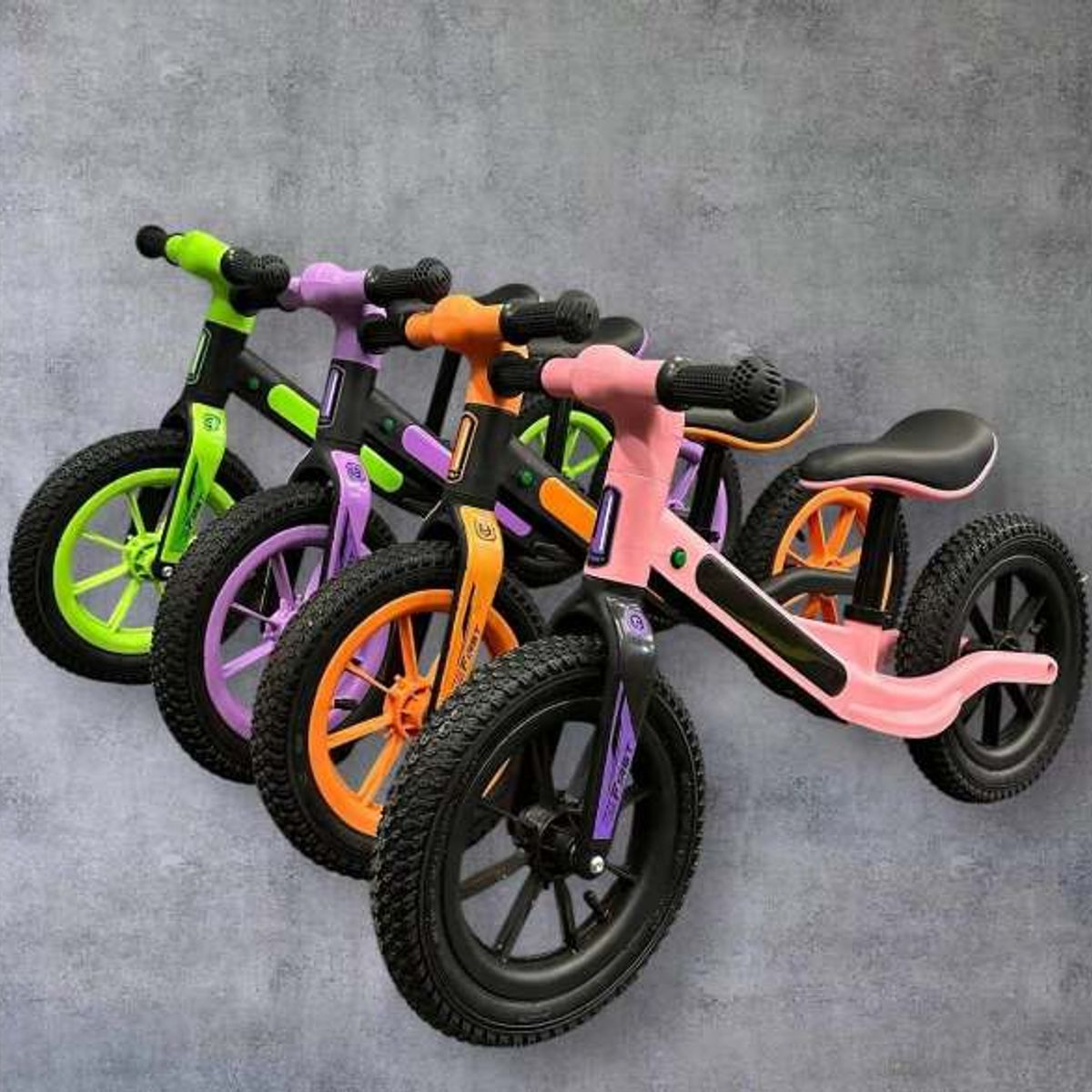 GENERICO - Bicicleta De Equilibrio con luz y musica Para Niños