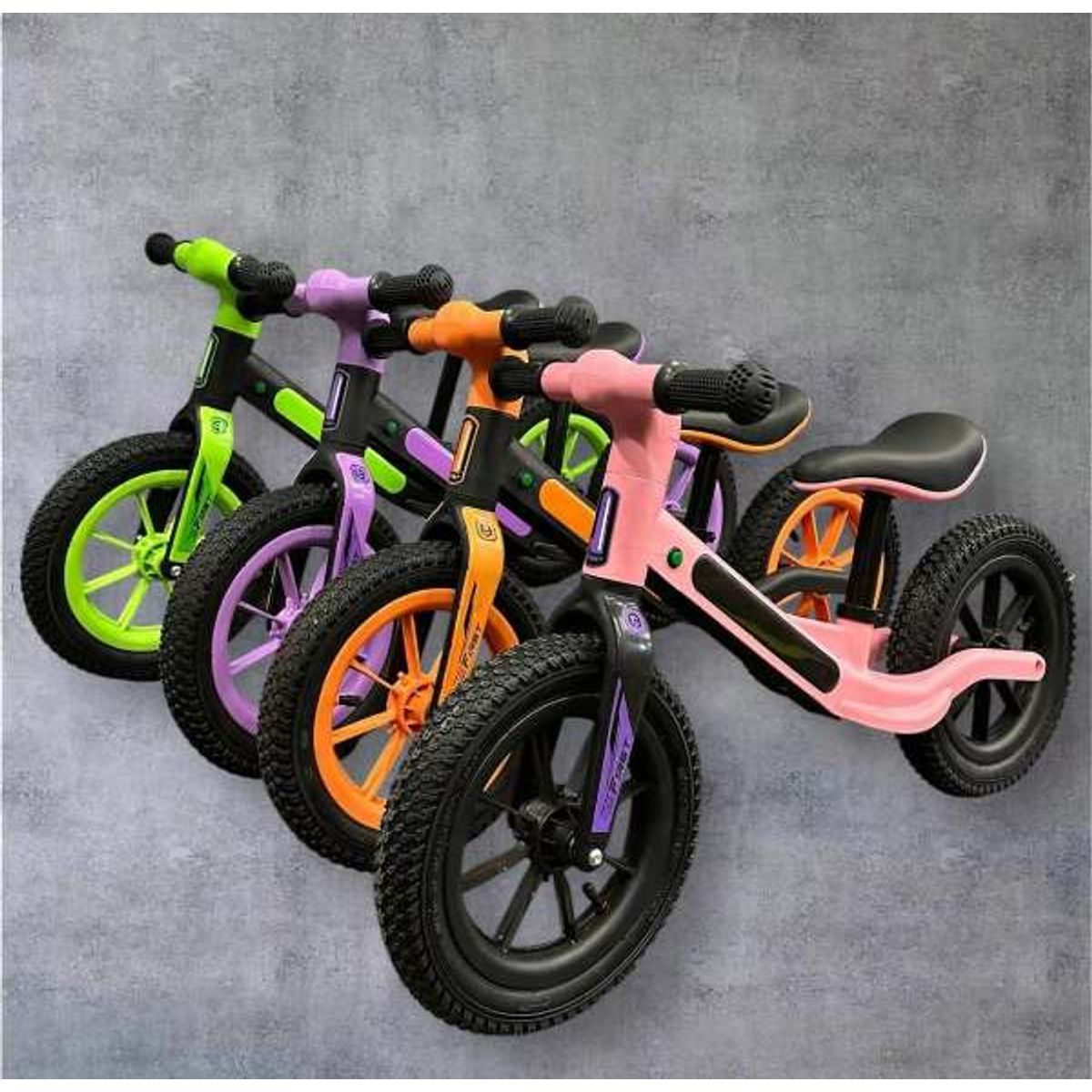 GENERICO - Bicicleta De Equilibrio con luz y musica Para Niños