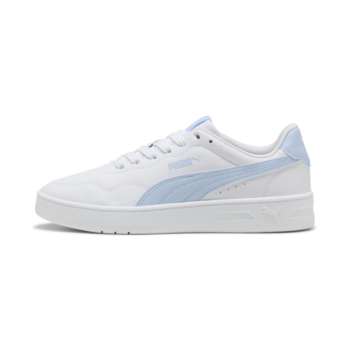 PUMA - Tenis Puma Original Court Lally Blanco con Azul Mujer