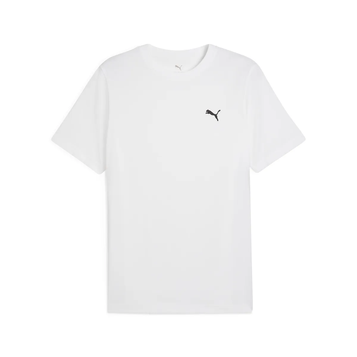 PUMA - Camisa Deportiva Puma Original Ess Small Logo Blanco Hombre