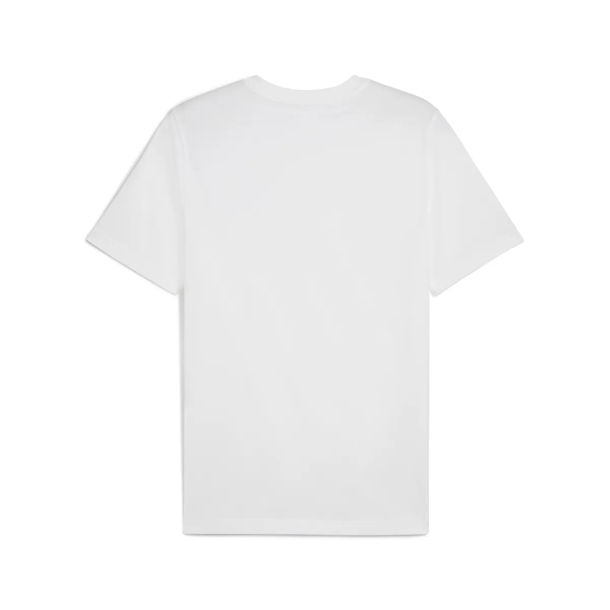 PUMA - Camisa Deportiva Puma Original Ess Small Logo Blanco Hombre