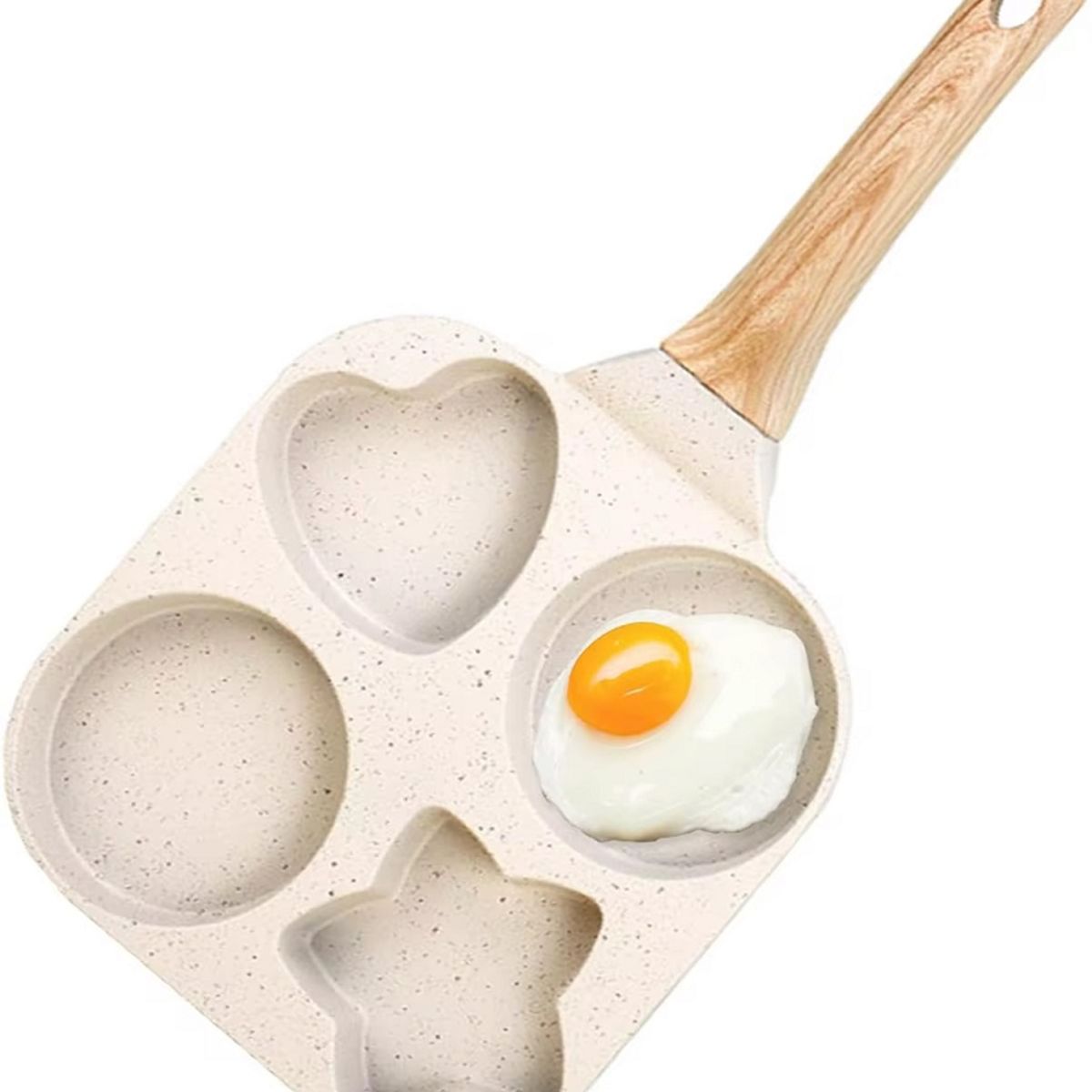 GENERAL - Sartén antiadherente para desayuno de 4 tazas