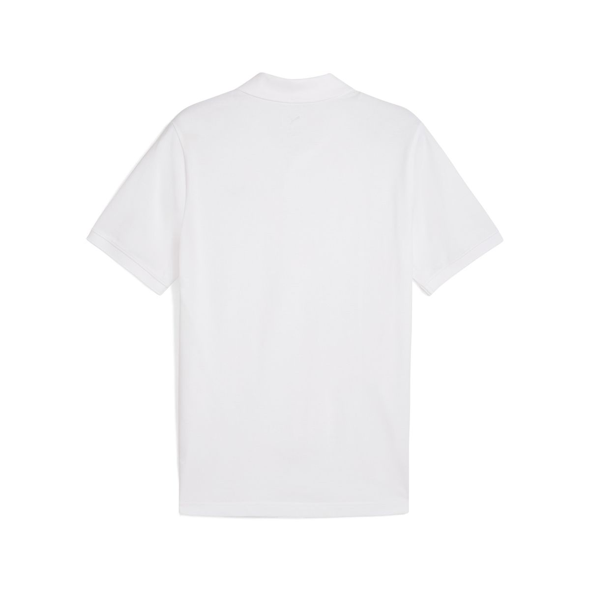 PUMA - Camisa Tipo Polo Puma Ess Small Log Pique Blanco Hombre
