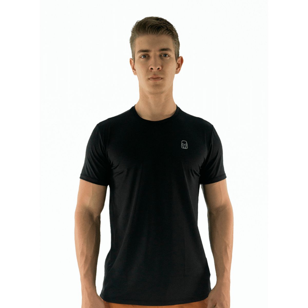 NO RULES - CAMISETA TELA FRÍA BÁSICA GRIS OSCURO