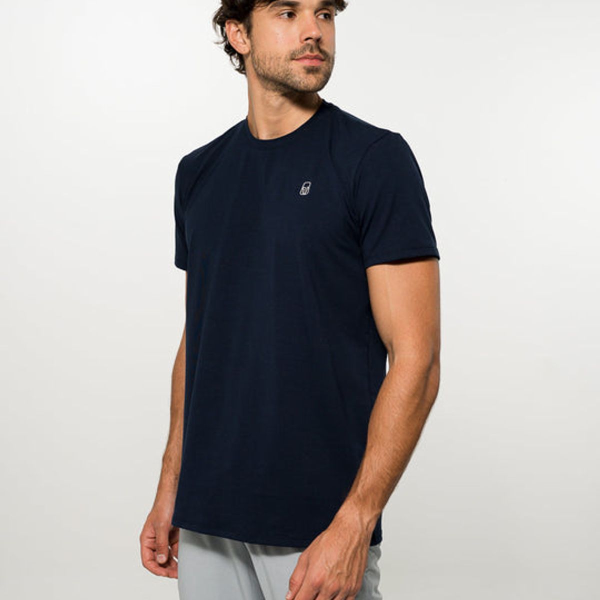 NO RULES - Camiseta Algodón Logo Bordado Dark Blue