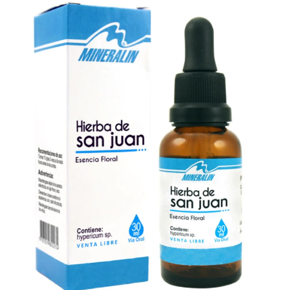 MINERALIN - ALIMENTO X 30 ML. CON MINERALES/ HIERBA DE SAN JUAN
