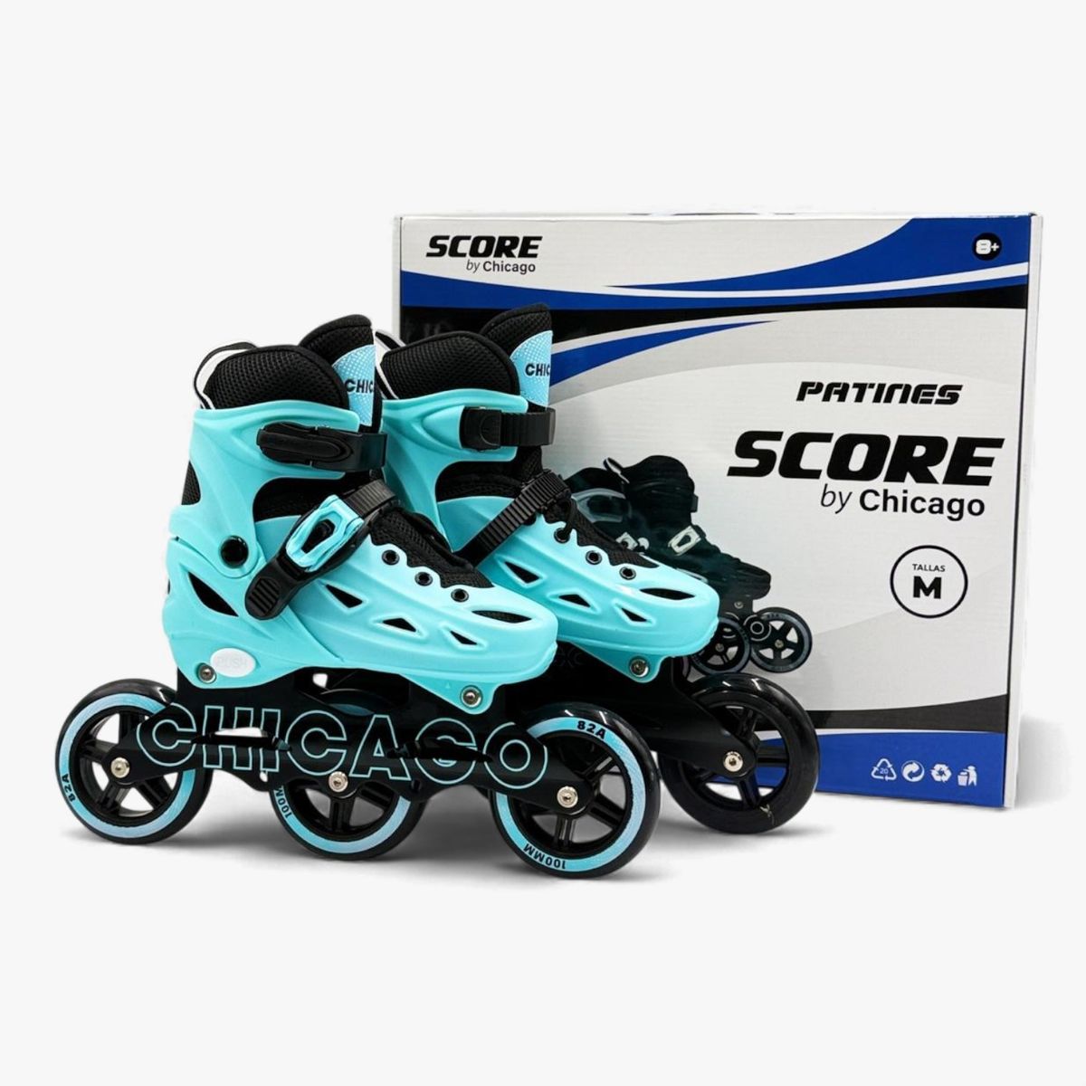 CHICAGO - Patines Profesionales Niño Niña Deporte ADULTOS Talla L 37-42