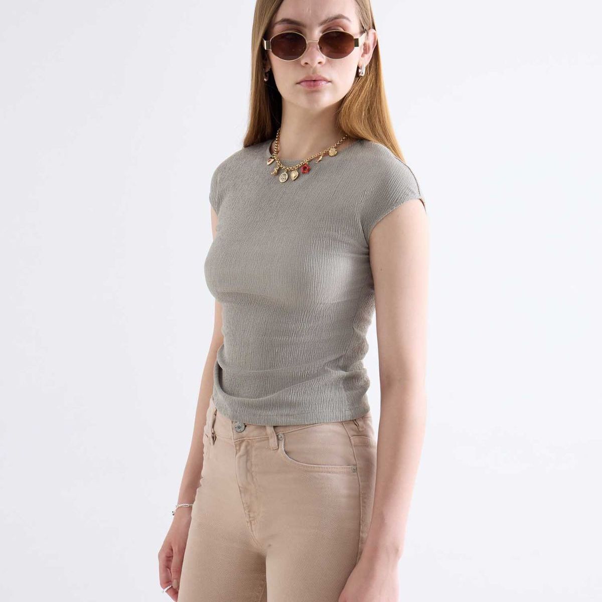 SEVEN SEVEN - Jean  Para Mujer Flare Color Beige Marca Seven Seven #28160994