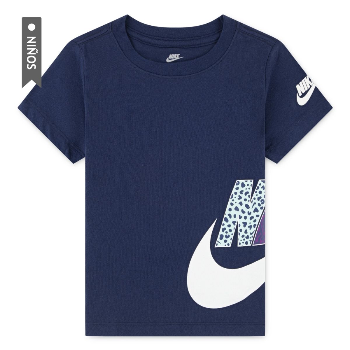 NIKE - Camiseta Nike Nkg Wild Warmth Graphic Tee Niño-Negro