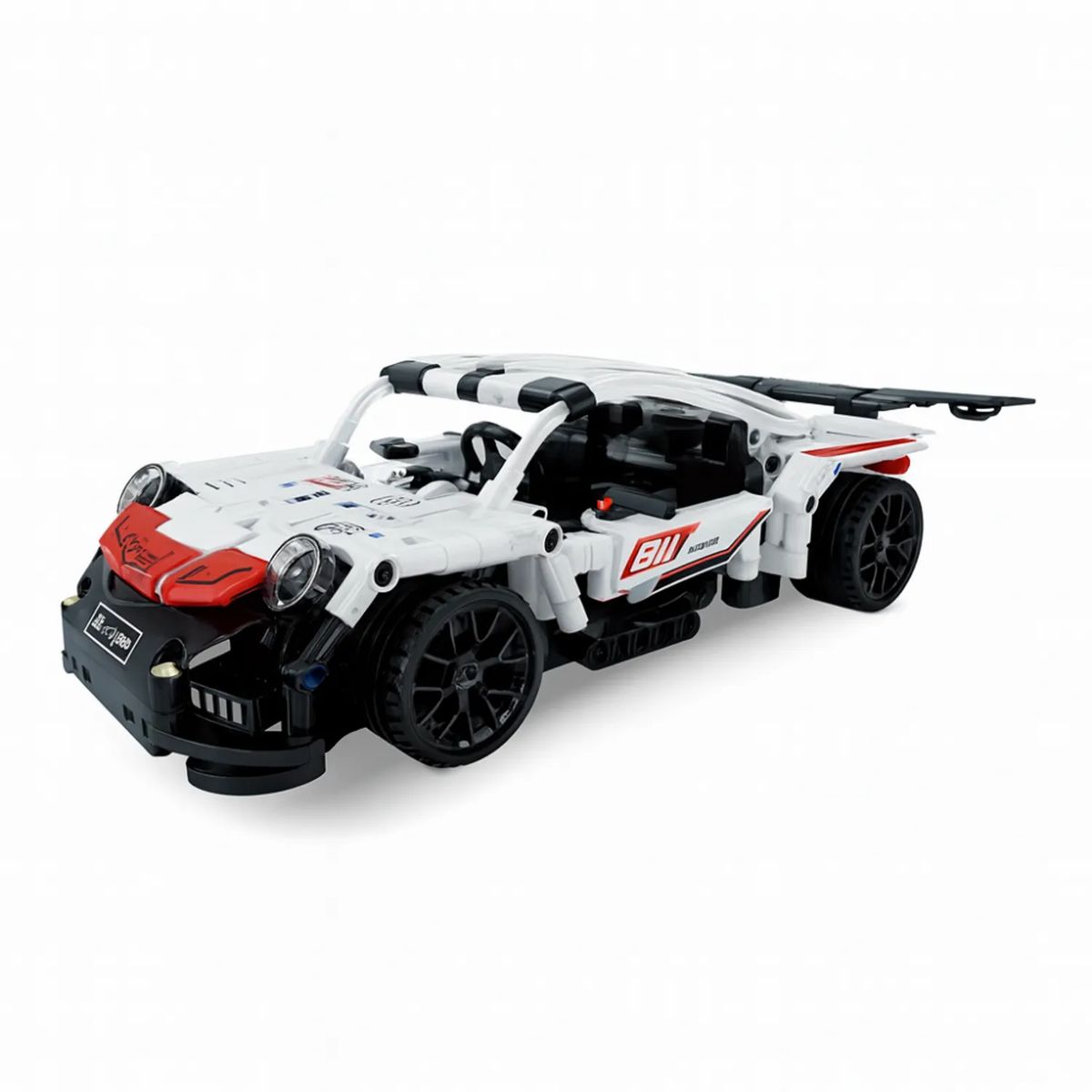 GENERICO - Carro Bloques a Control Remoto Auto De Construcción - Blanco