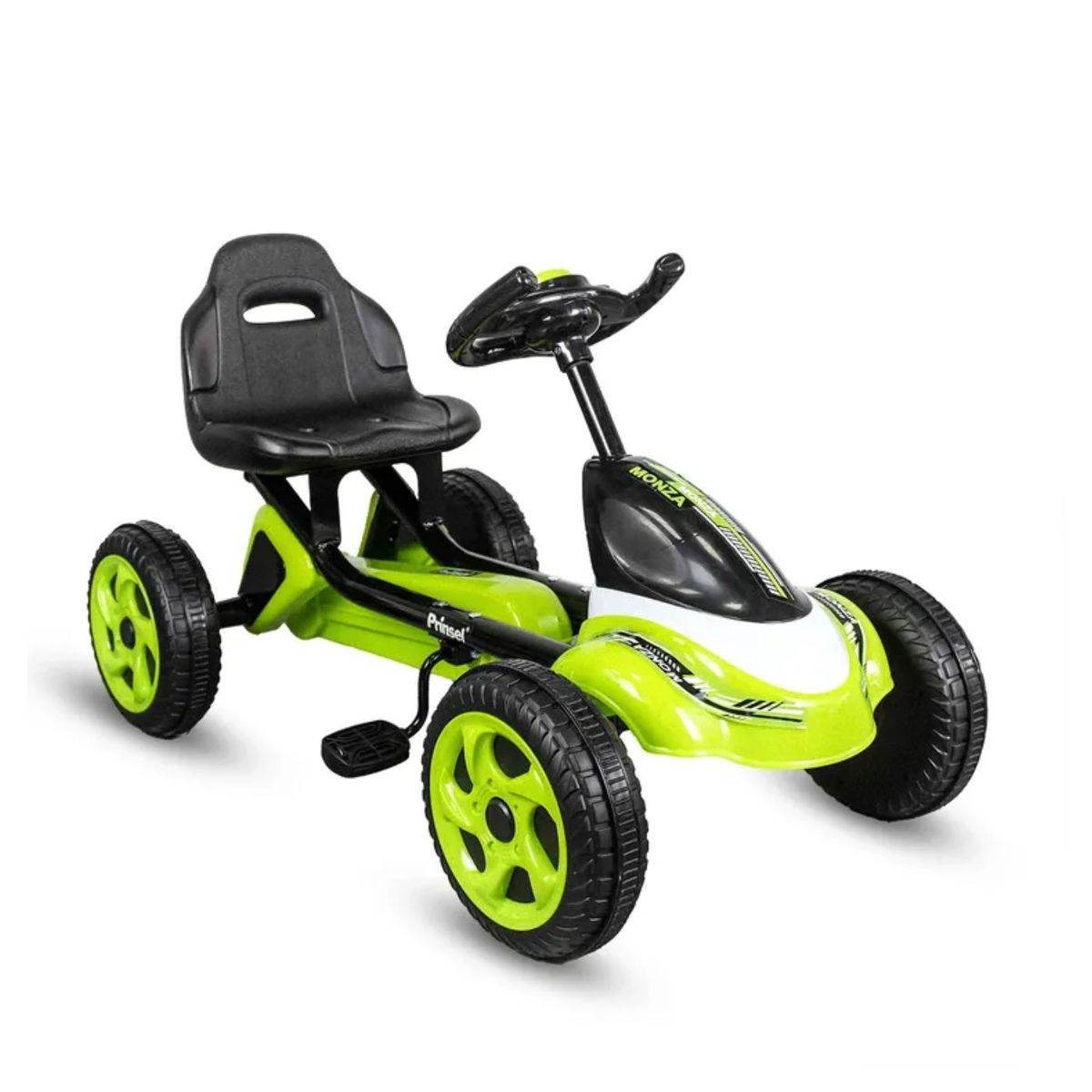 PRINSEL - Carrito De Pedales Go Kart Monza Green SCE021G Prinsel