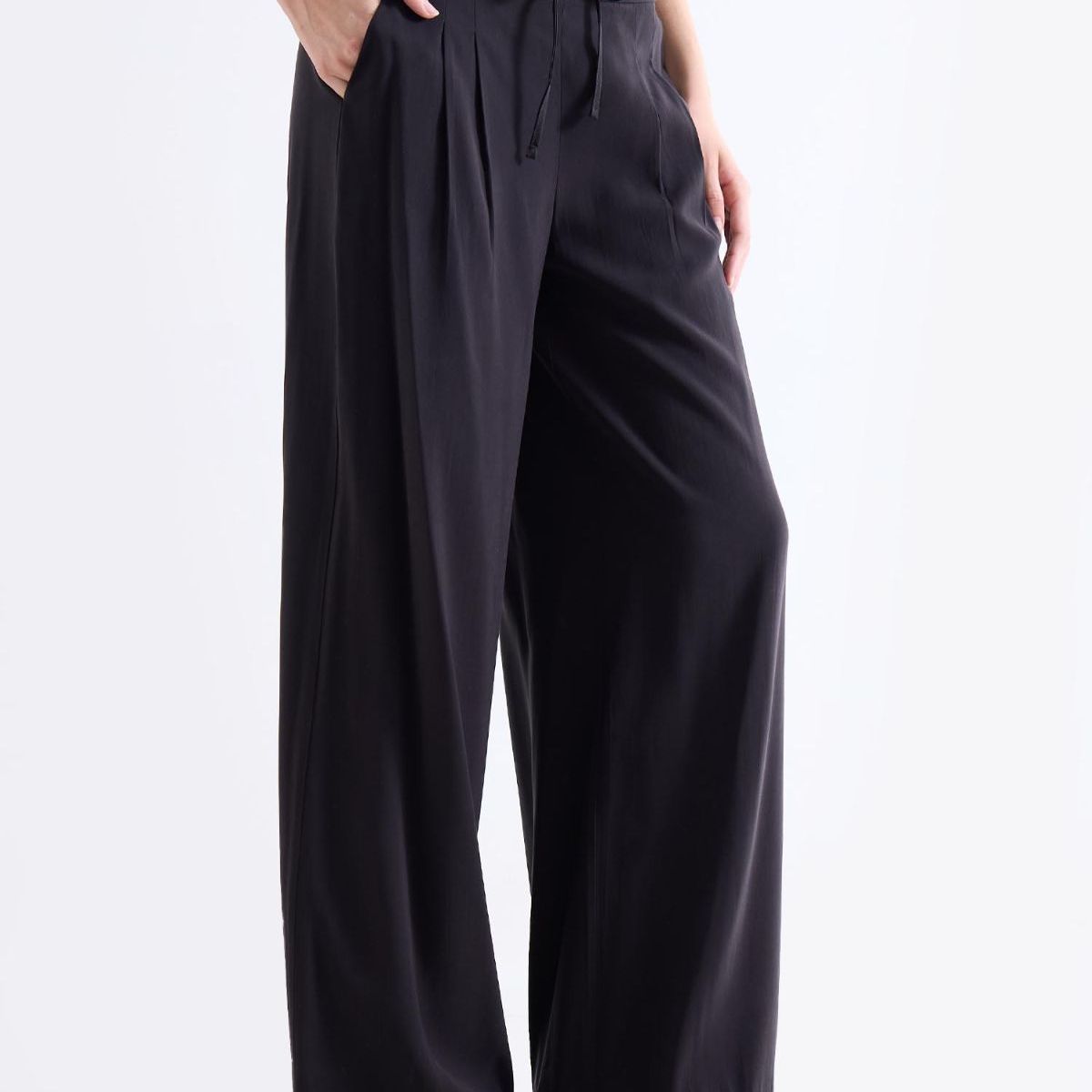 SEVEN SEVEN - Pantalón Con Pretina Ajustable  Para Mujer Negro Seven Seven