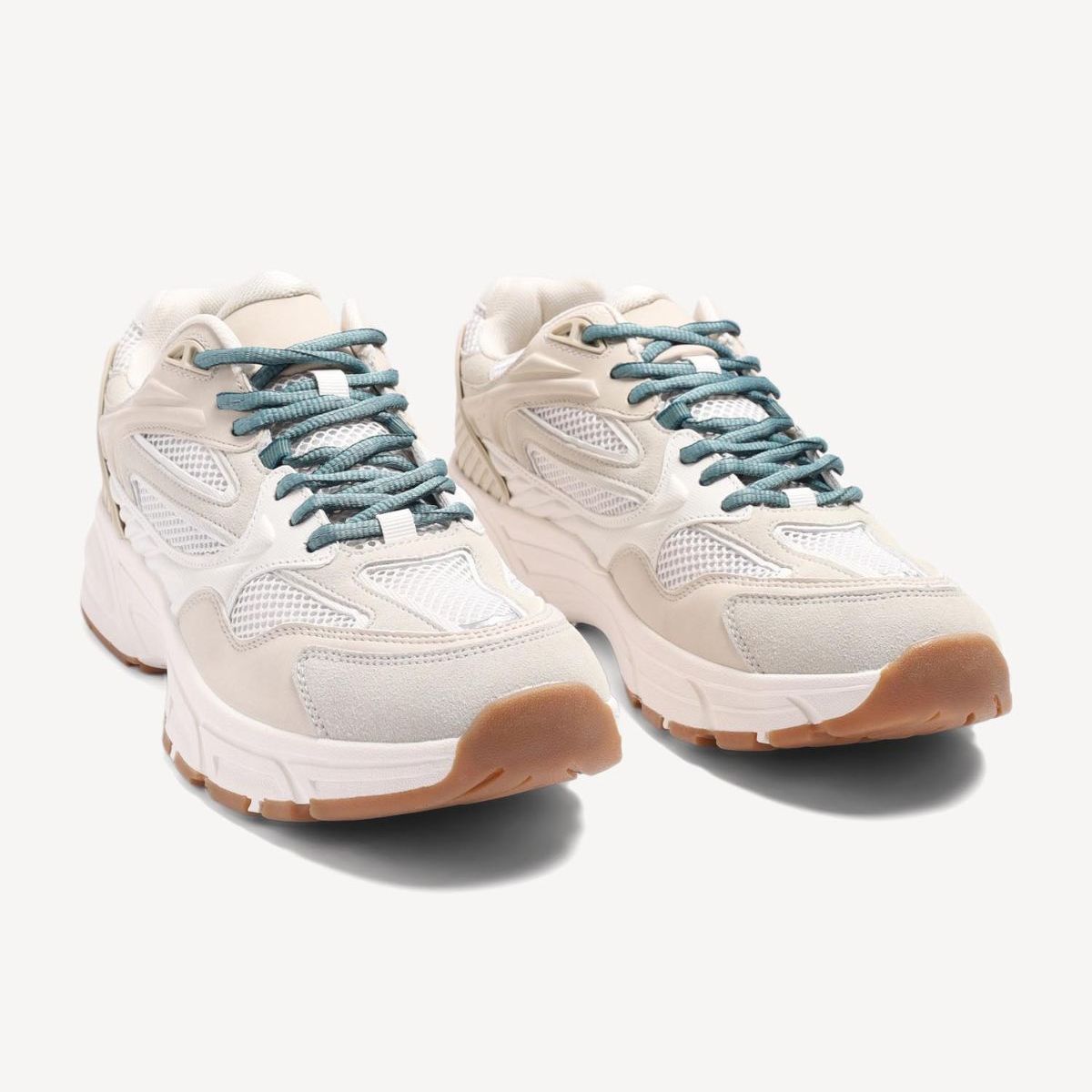 SEVEN SEVEN - Zapatillas Running Suela Alta  Para Hombre Beige Seven Seven