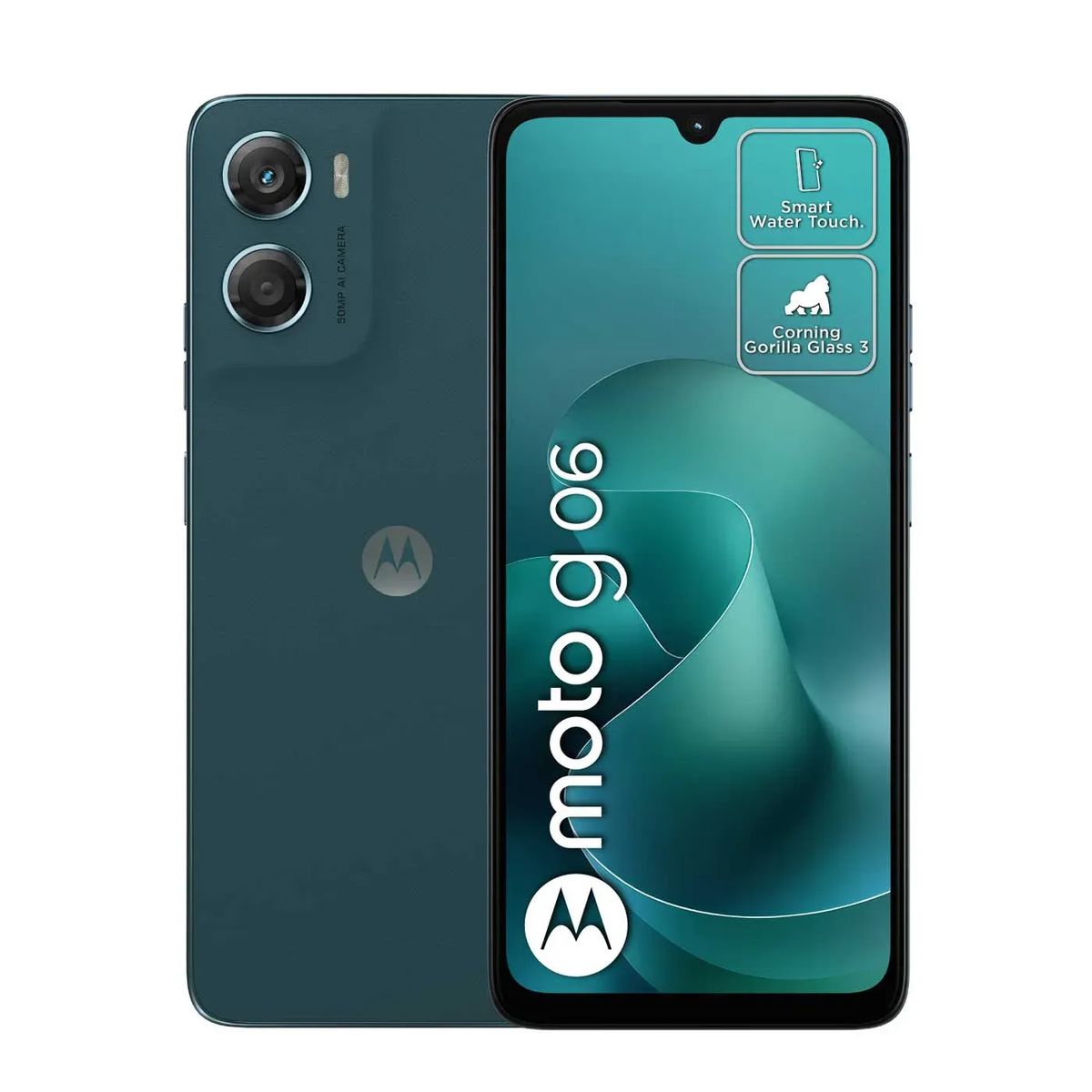 MOTOROLA - Celular Motorola Moto G06 128GB 4GB RAM Ampliable a 12GB Azul