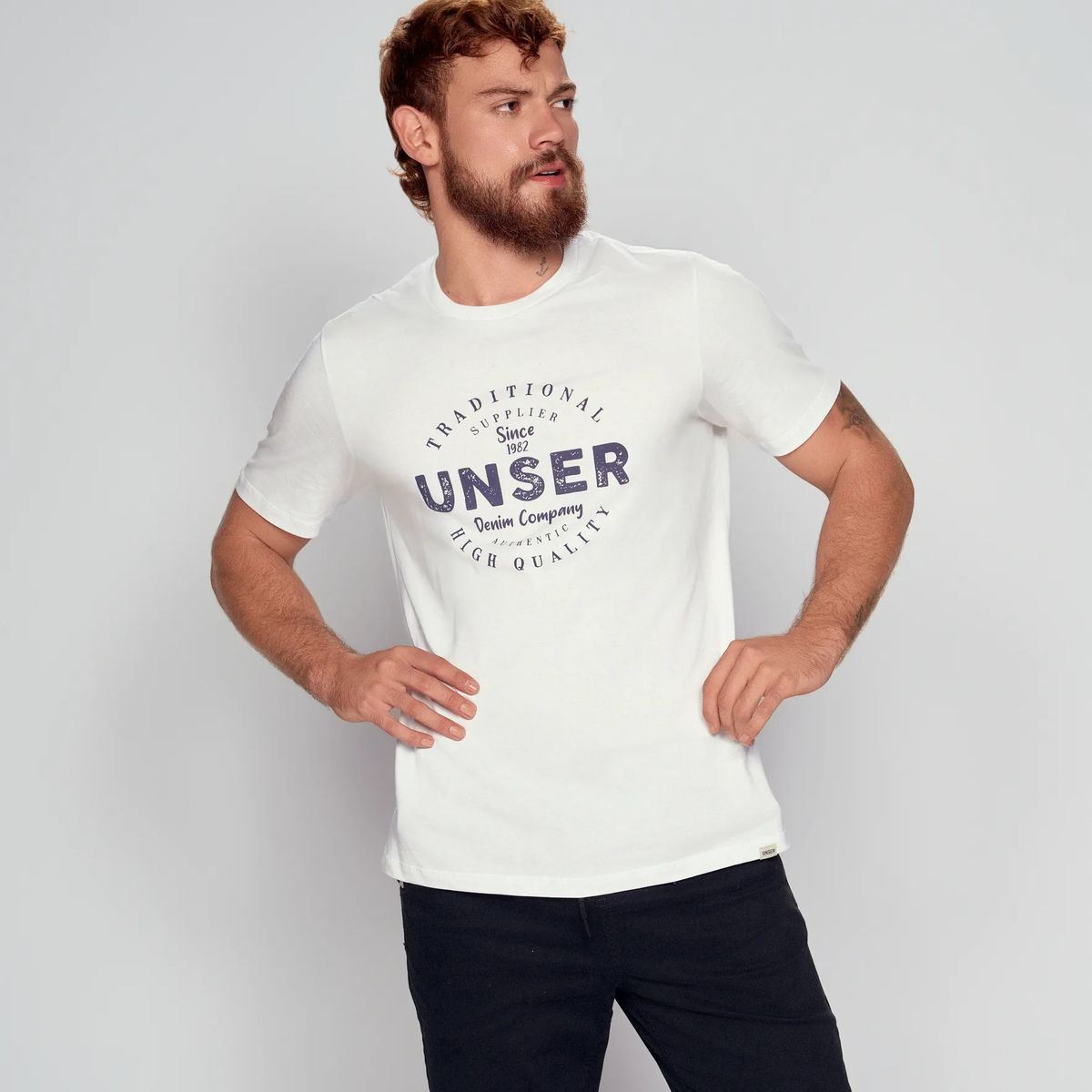 UNSER - Camiseta Para Hombre Unser