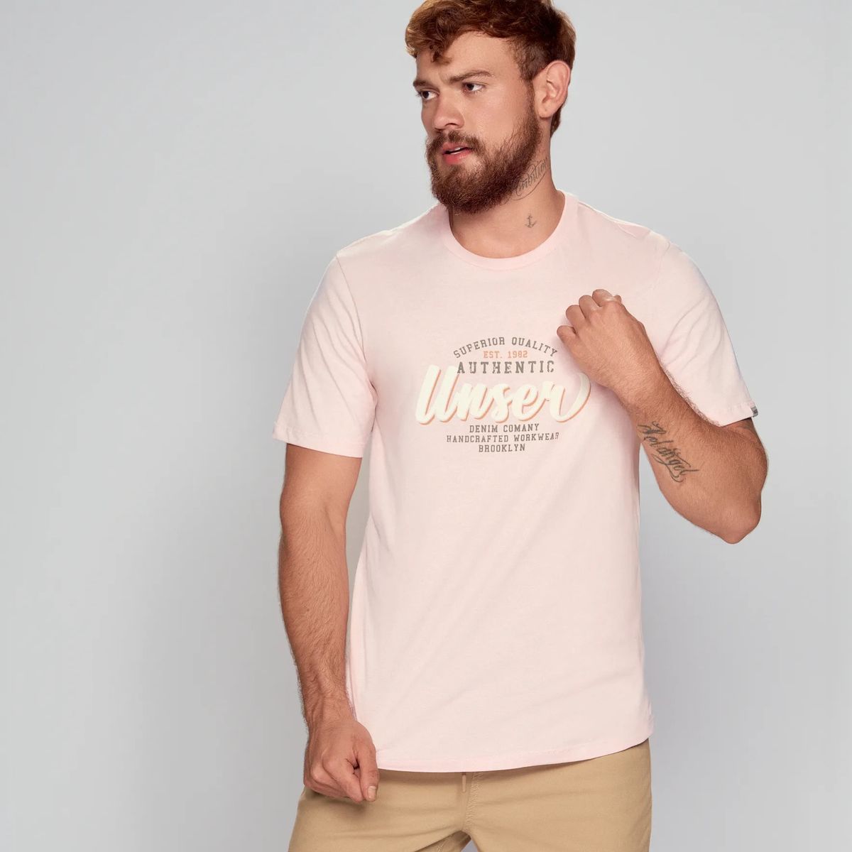UNSER - Camiseta Para Hombre Unser