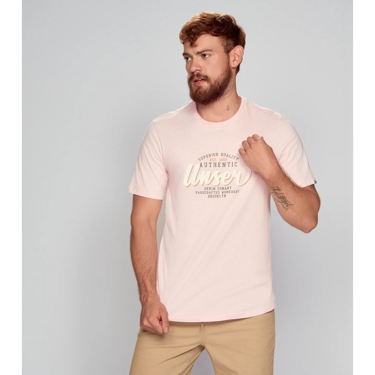 UNSER - Camiseta Para Hombre Unser