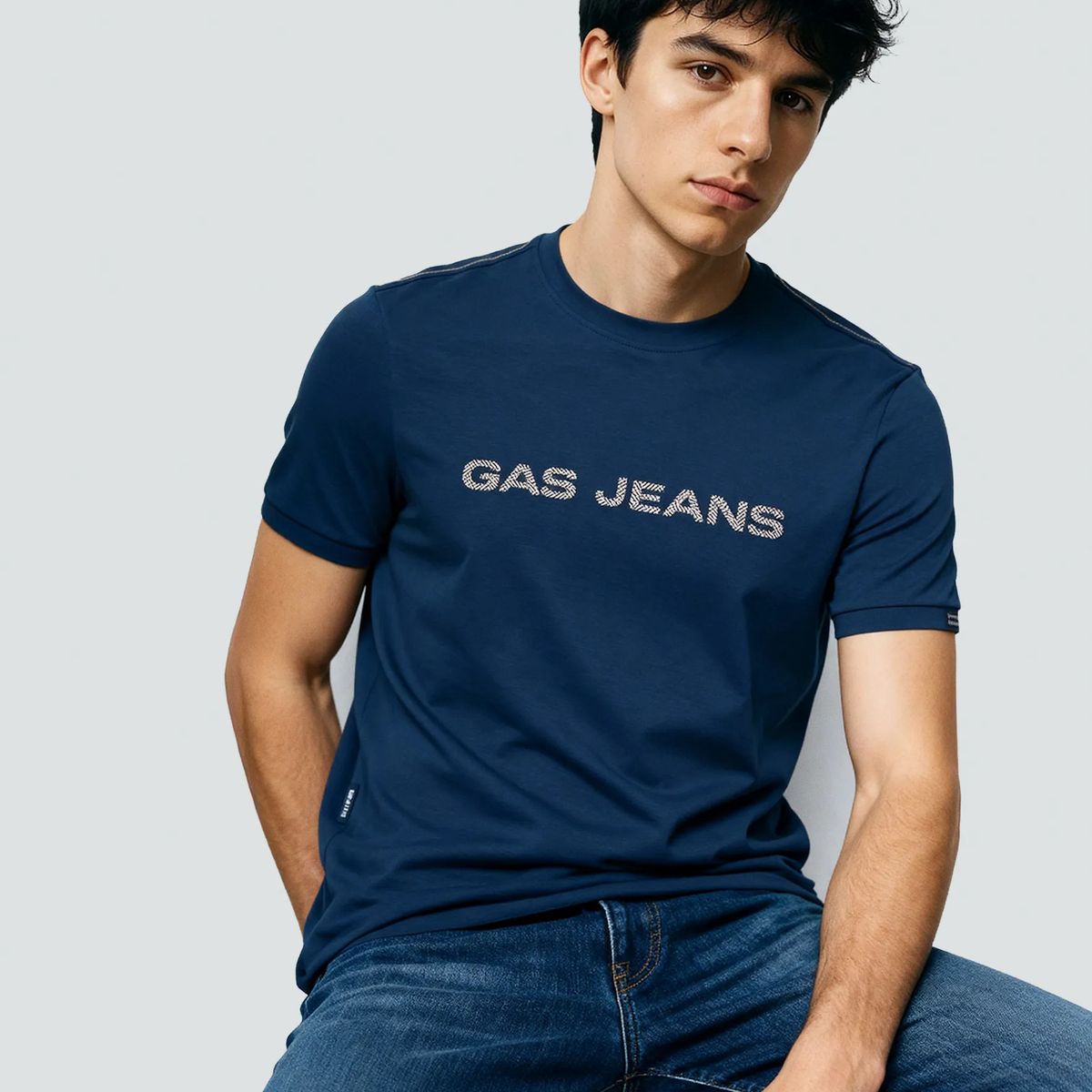 GAS EVOLUTION JEANS - Camiseta Para Hombre Gas