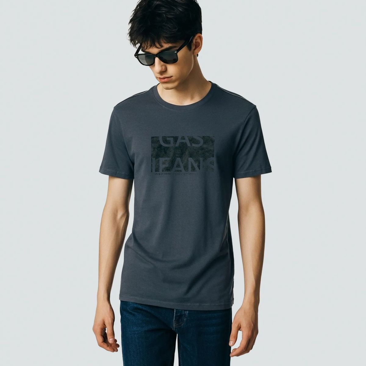 GAS EVOLUTION JEANS - Camiseta Para Hombre Gas