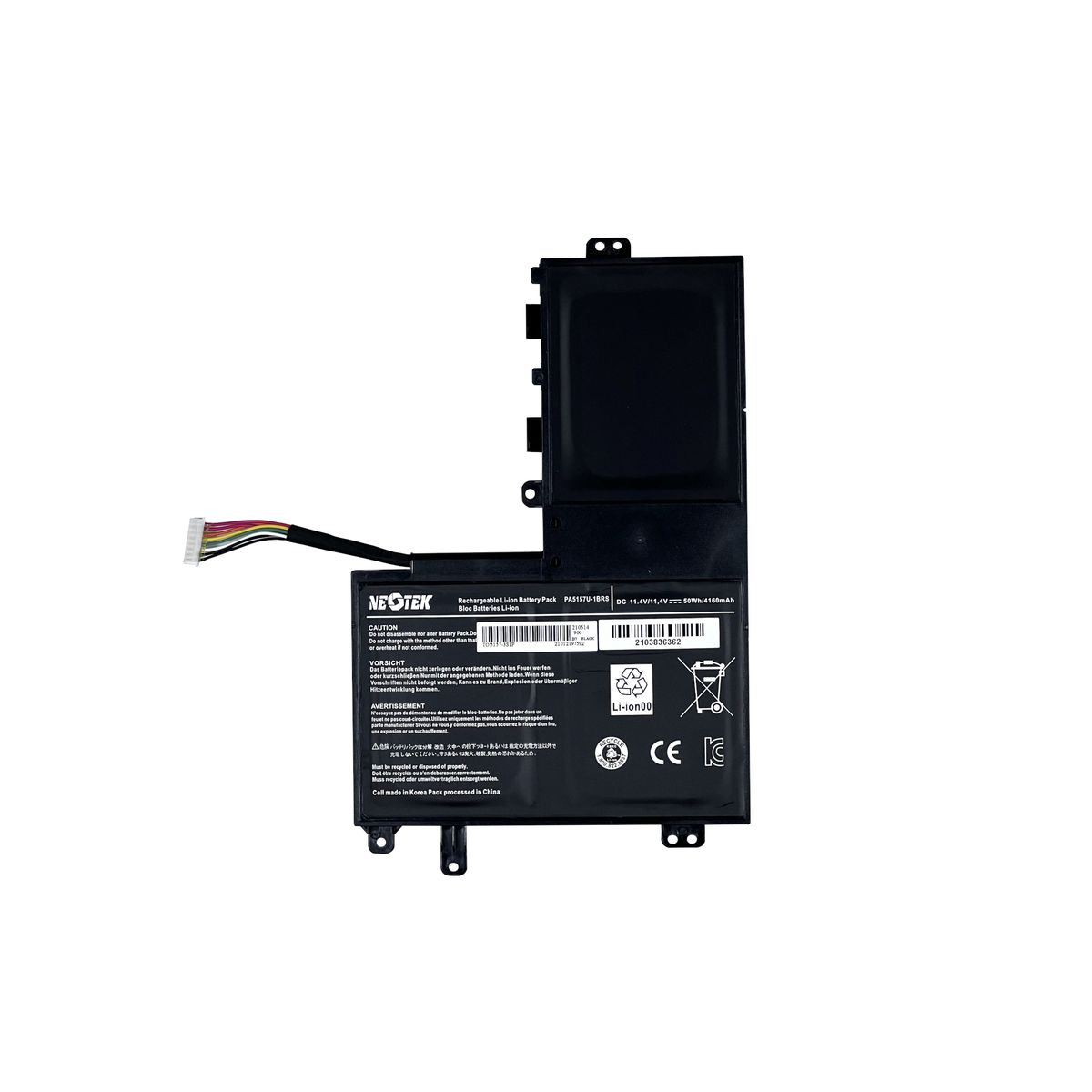 NEOTEK - BATERIA PARA TOSHIBA PA5157U