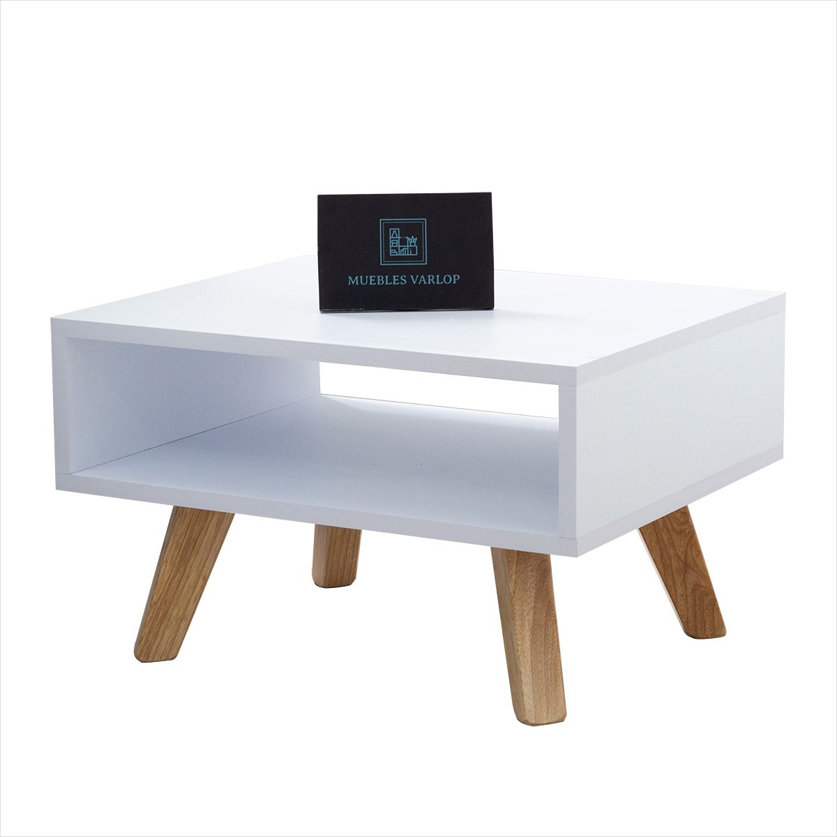 GENERICO - Mesa De Centro color BLANCO Sala Auxiliar Decoración Moderna