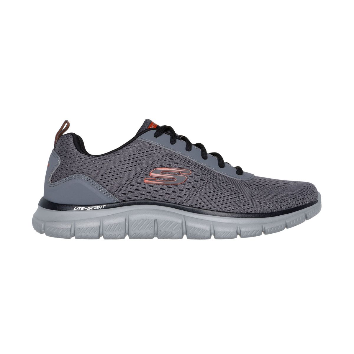 SKECHERS - Tenis Skechers hombre Track Memory Foam gris