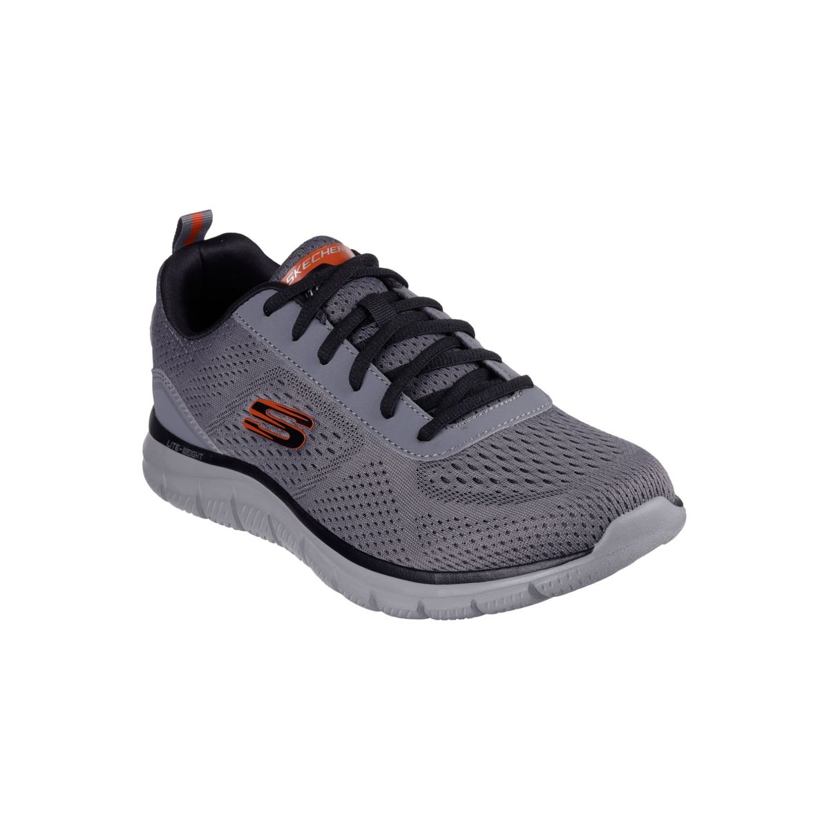SKECHERS - Tenis Skechers hombre Track Memory Foam gris