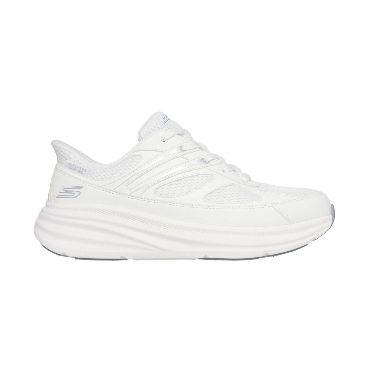 SKECHERS - Tenis Skechers hombre Bobs Skillz Memory Foam blanco