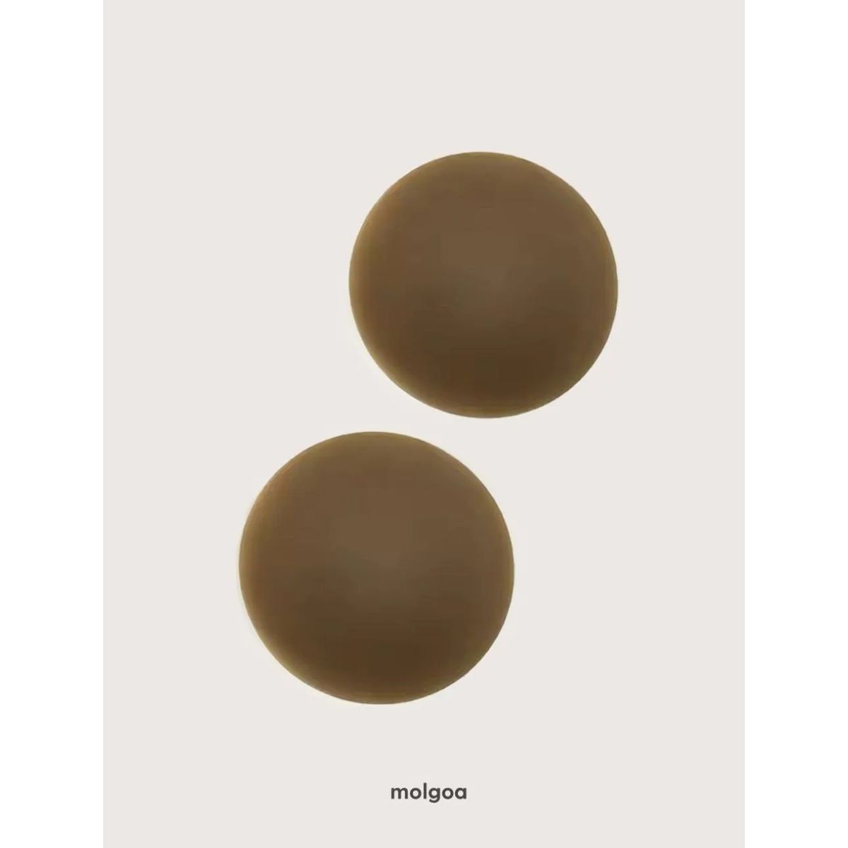MOLGOA - Nippies Adhesivos Cubre Pezones Invisibles para Mujer - Cubre Pezones