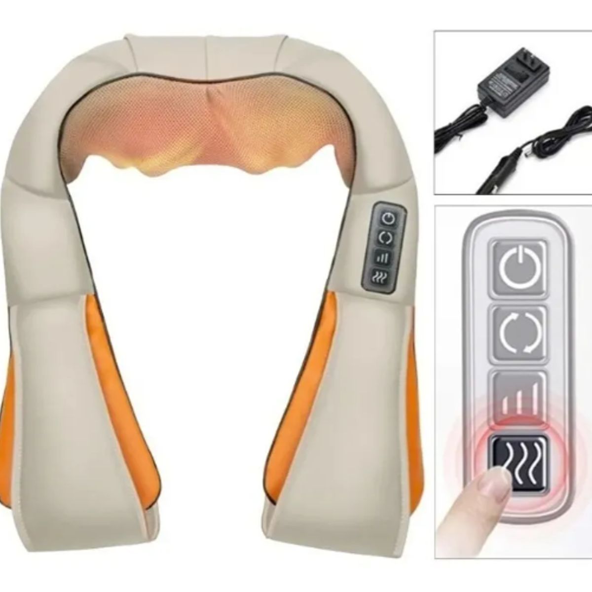 GENERICO - Masajeador Corporal Cervical Cuello Espalda Brazos Electrico