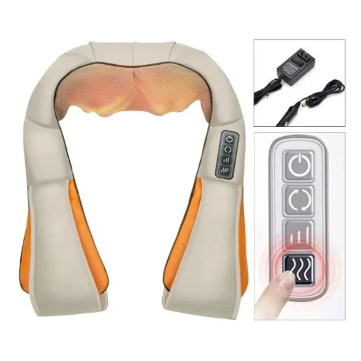 GENERICO - Masajeador Corporal Cervical Cuello Espalda Brazos Electrico
