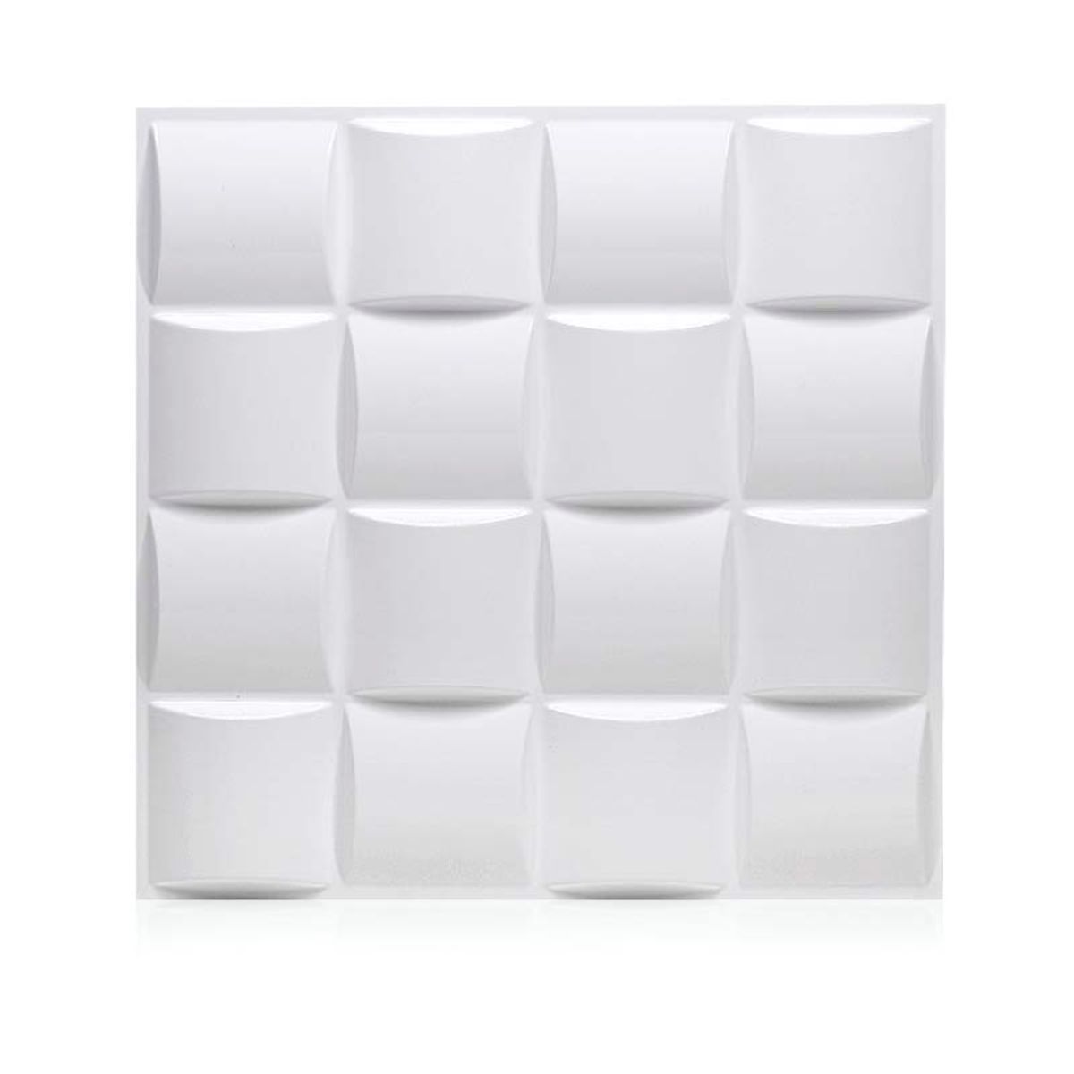 GENERICO - Panel de Pared 3D en PVC x 4 Unidades D008