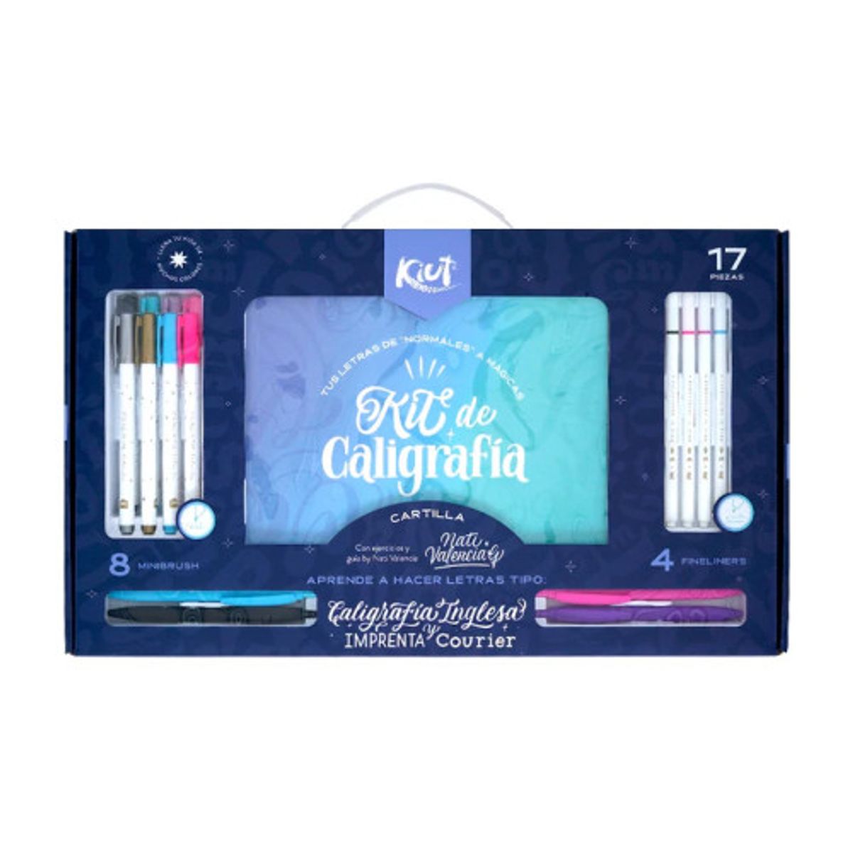 KIUT - Kit de caligrafía Kiut by Naty Valencia