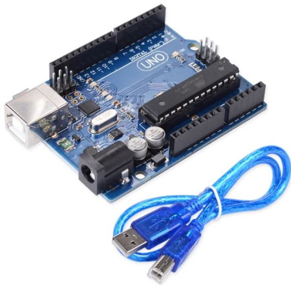 GENERICO - Arduino UNO R3 (ATmega328P) - Placa Microcontrolador USB - Con Cable
