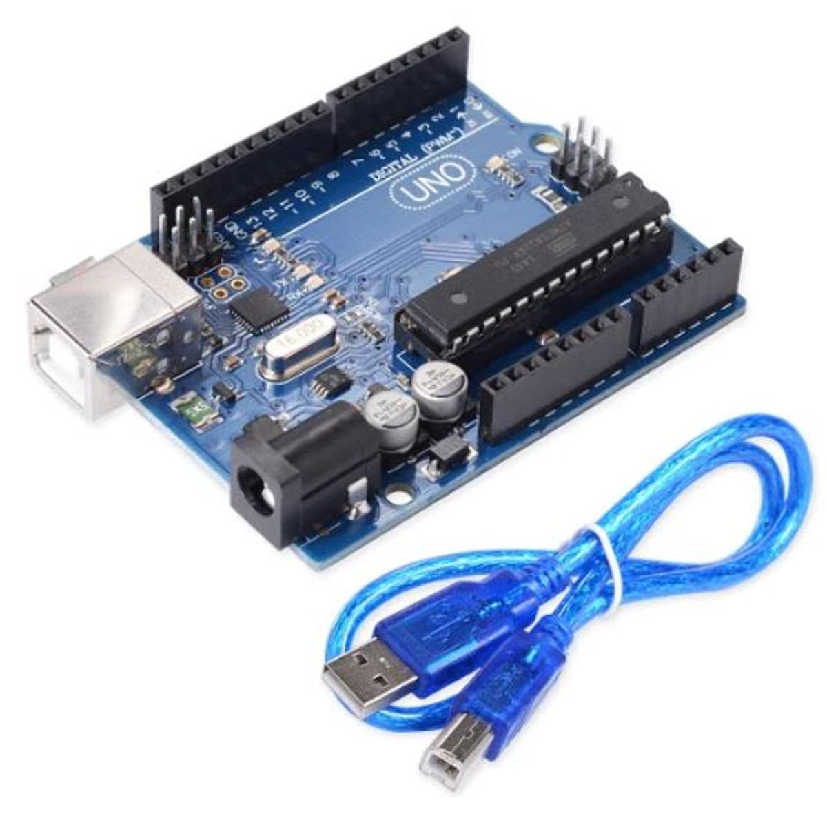 GENERICO - Arduino UNO R3 (ATmega328P) - Placa Microcontrolador USB - Con Cable