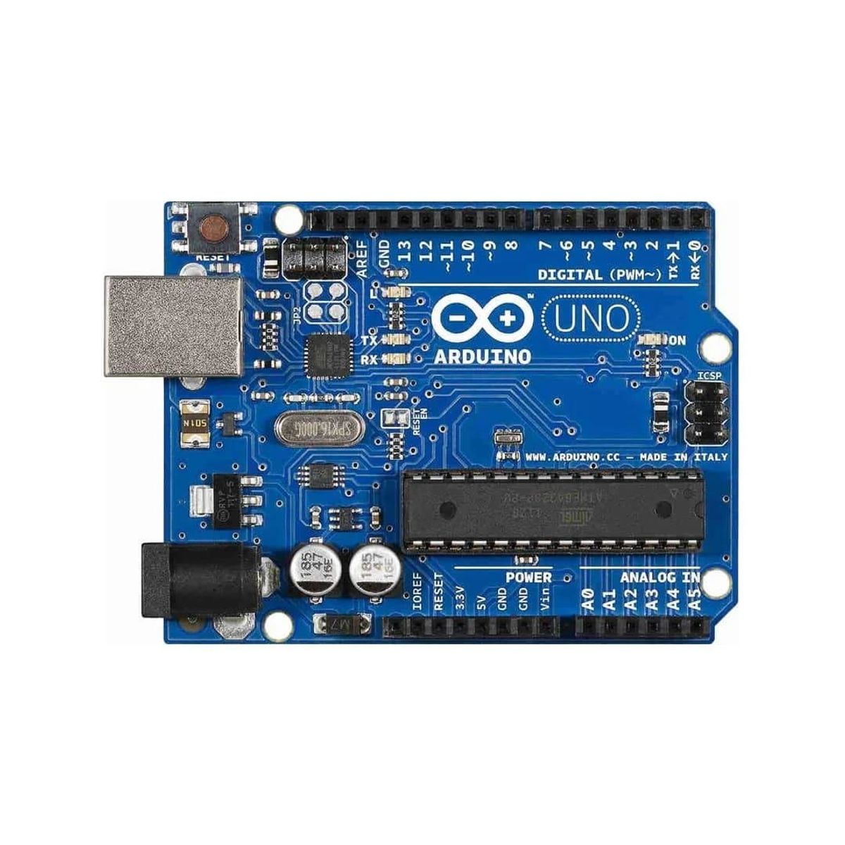 GENERICO - Arduino UNO R3 (ATmega328P) - Placa Microcontrolador USB - Con Cable