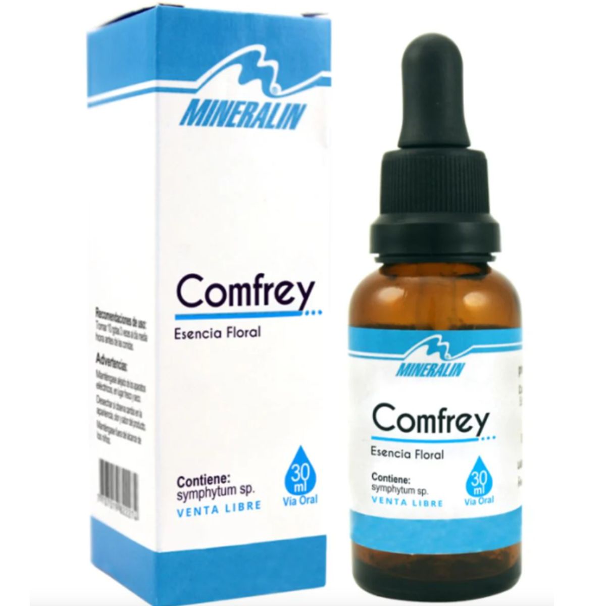 MINERALIN - SUPLEMENTO MULTIVITAMINICO CON CALCIO, MAGNESIO Y ZINC X 30 ML./COMFREY