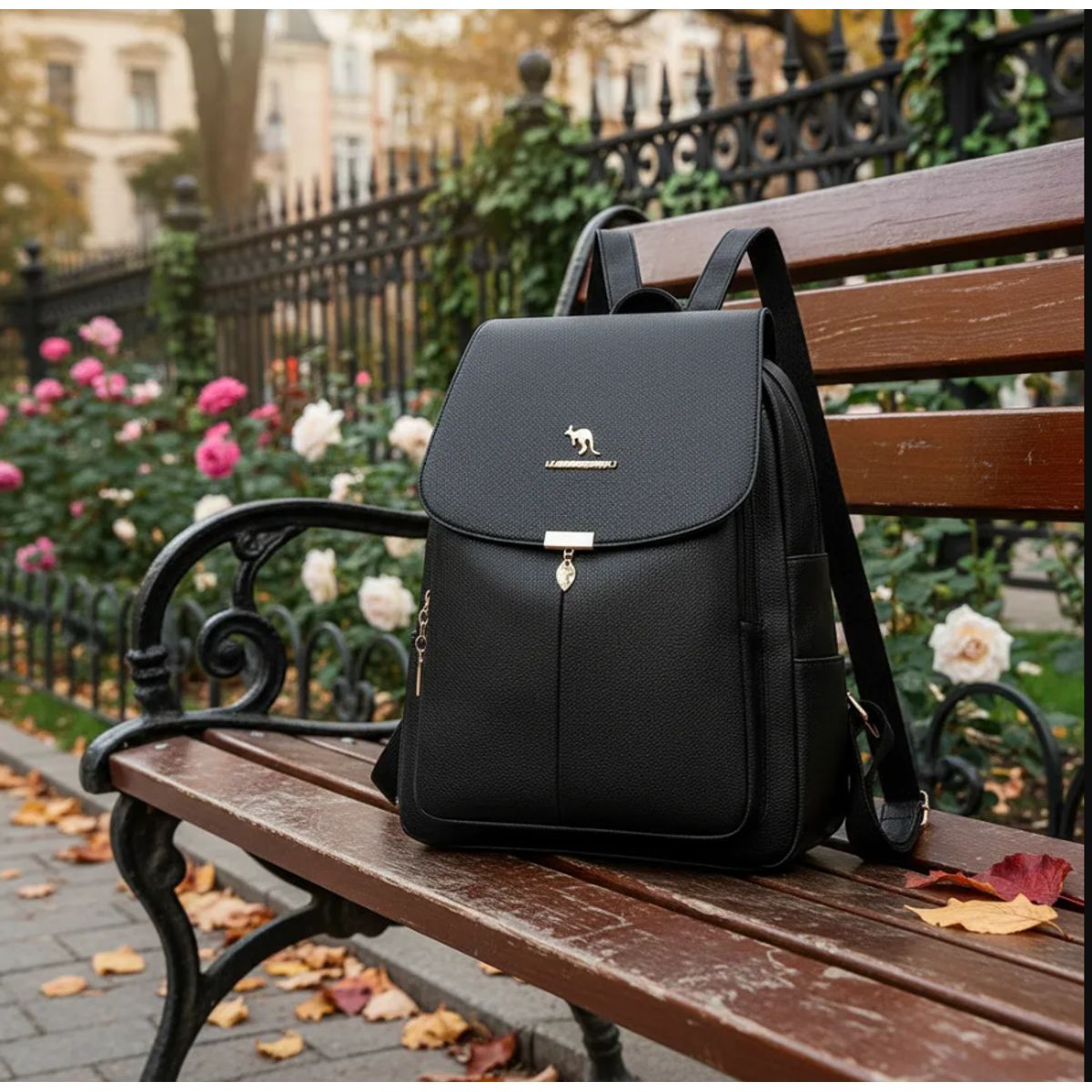 MULTIBAGS - BOLSO ELEGANTE MUJER EN CUERO ESTILO ELEGANTE  PARA TRABAJO O ESTUDIO